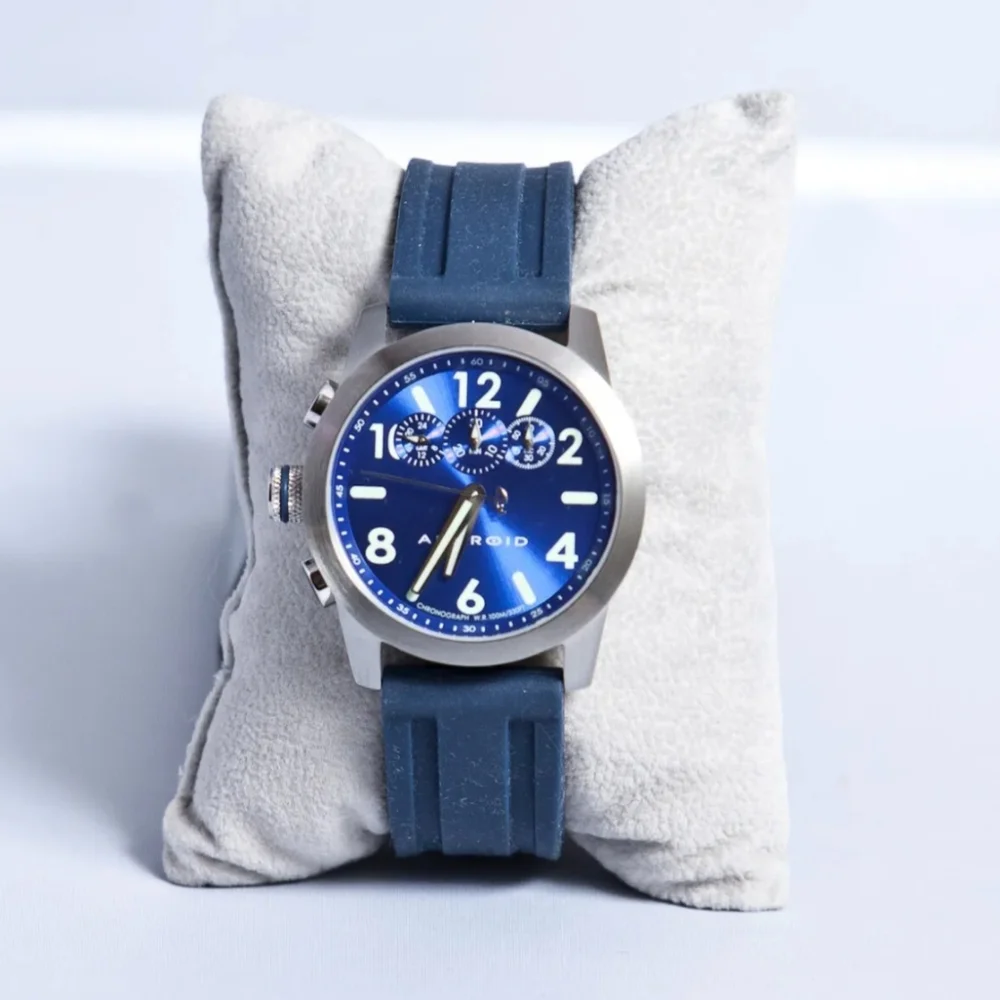 Android Men's AD383 Blue Chronograph Analog Watch